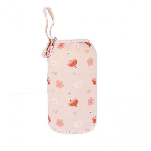 Botella con funda Little Garden personalizable