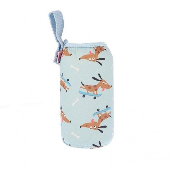 Botella Acero con Funda Skater Dog Personalizable