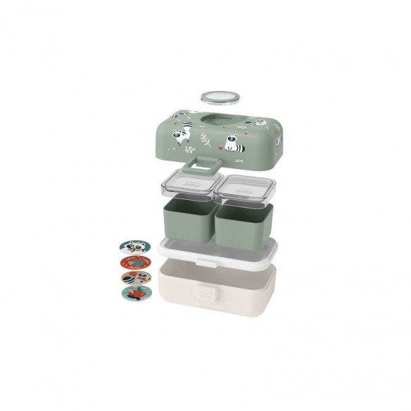 Caja merienda Monbento Tresor Mapache