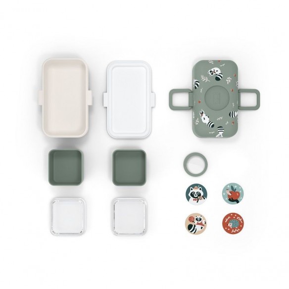 Caja Monbento Tresor Mapache infantil