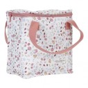 Bolsa de Almuerzo Flores y Mariposas Personalizable