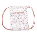 Bolsa Gimnasio Flores y Mariposas Personalizable