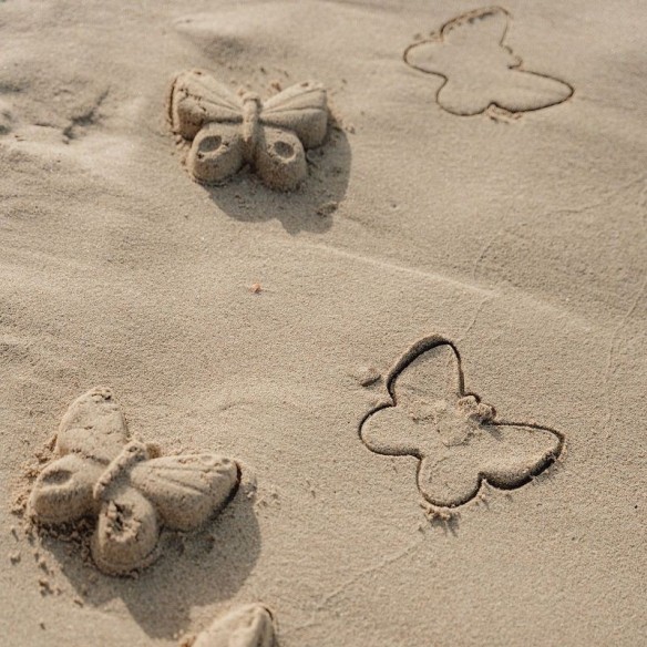 juguetes de playa flores y mariposas little dutch