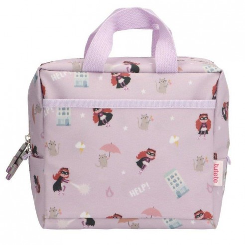 Bolsa merienda térmica superheroína