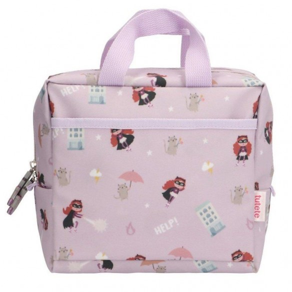 Bolsa merienda térmica superheroína