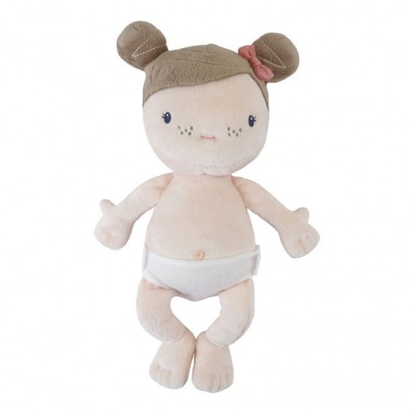 Muñeca Bebé rosa flores juguete