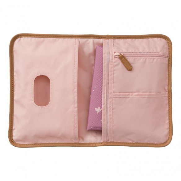 Bolsa con cambiador impermeable golondrinas personalizable