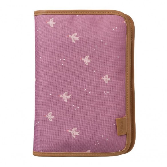 Bolsa con cambiador impermeable golondrinas