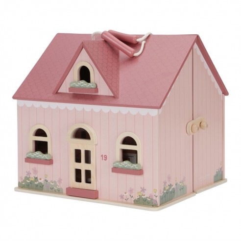 mini casa de muñecas