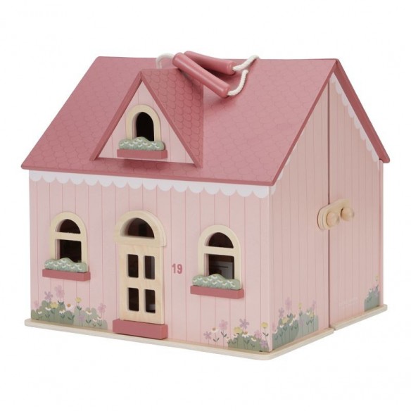 mini casa de muñecas