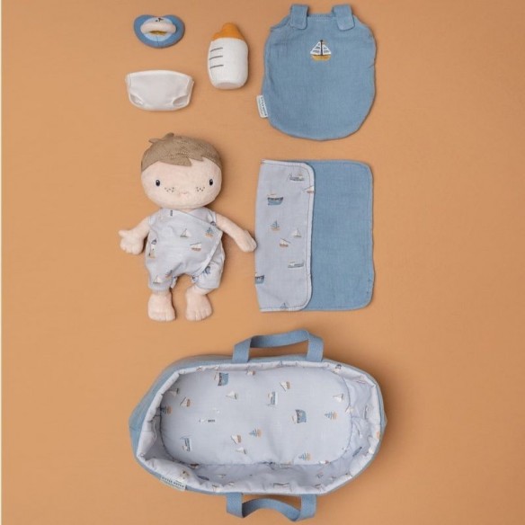 Muñeco Bebé Jim de Peluche Little Dutch