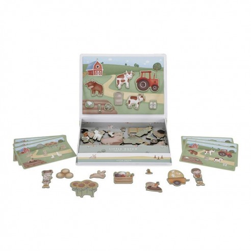 tablero magnético de la granja