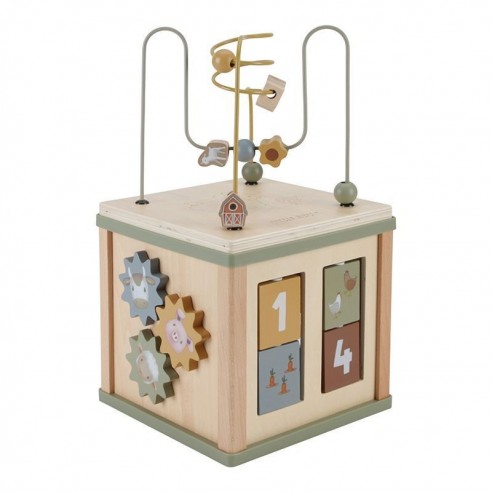 cubo de actividades de la granja
