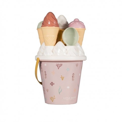 cubo de helados para la playa Ocean