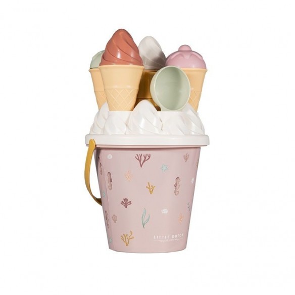 cubo de helados para la playa Ocean