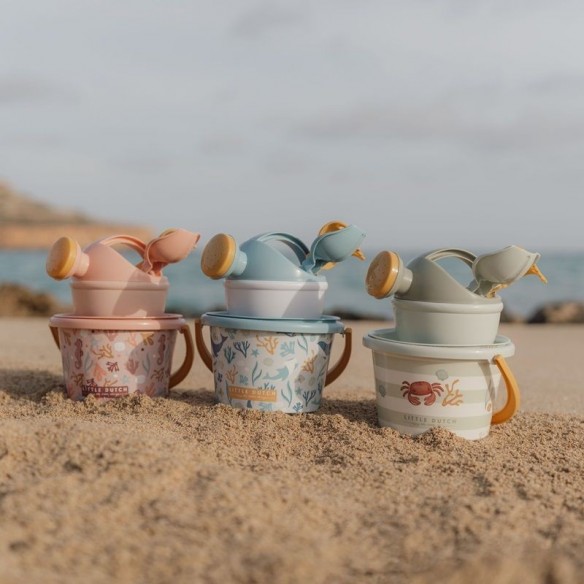 juguetes para la playa rosa little dutch