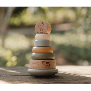 Torre de madera apilable 2