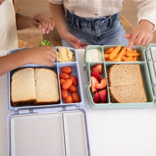 caja de almuerzo con compartimentos infantil 2