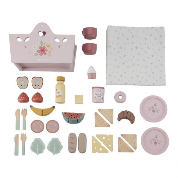 cesta de picnic juguete de Little Dutch