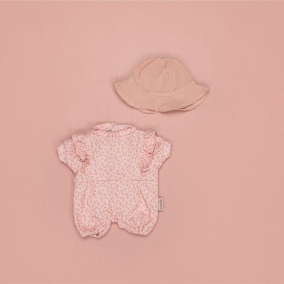 Ropita Muñeca Rosa Flores