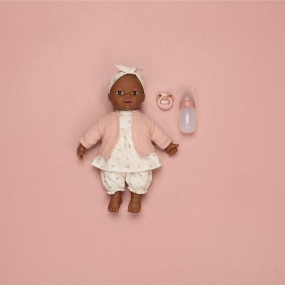 Muñeca Bebé Noa de Little Dutch morena