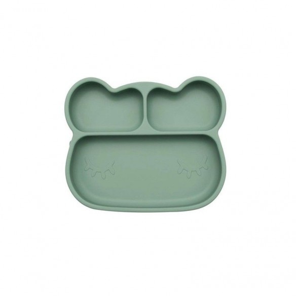 Plato infantil de silicona