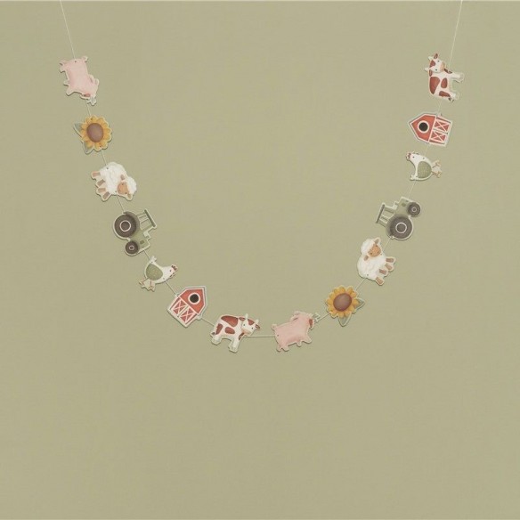 Guirnalda Decoración infantil Granja