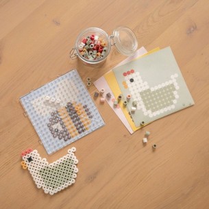 juego de cuentas para planchar figuras little dutch 2
