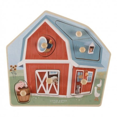 puzle de madera infantil