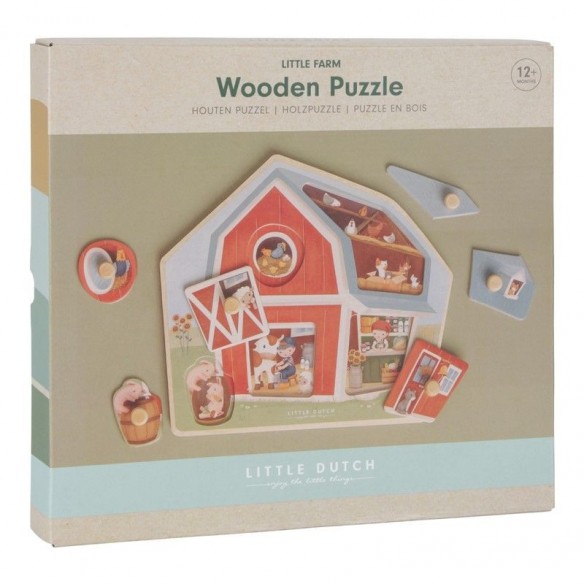 puzle de madera infantil 1 año