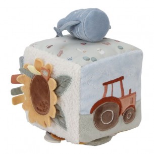 Cubo Blandito Actividades Pequeña Granja Little Dutch - 1