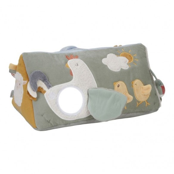 cojín para bebé de actividades de la granja de Little Dutch