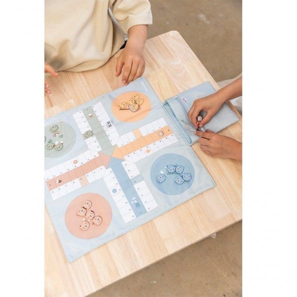 parchís tela para niñas y niños