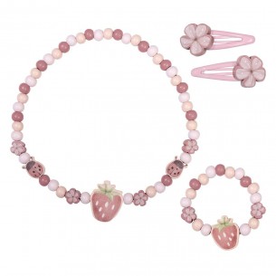 joyas de madera Fresa