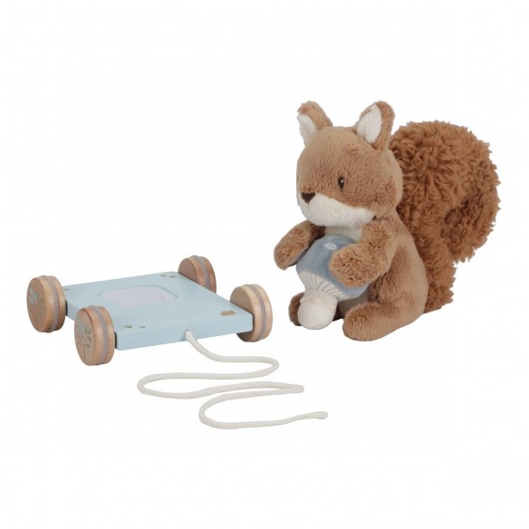 Arrastre Ardilla Peluche Forest Friends desmontable