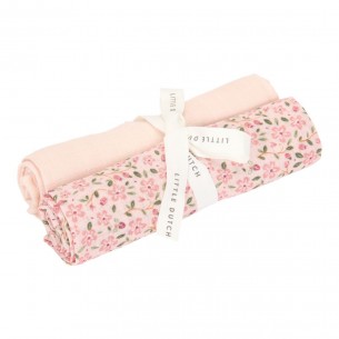 muselinas rosas de Little Dutch