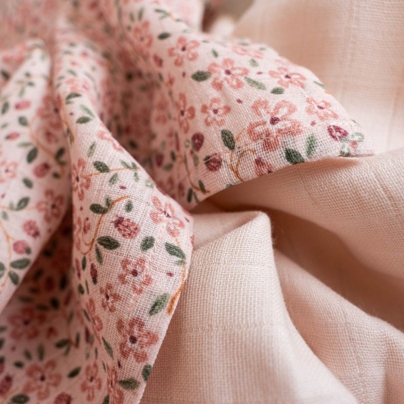 pack de dos Muselinas Fairy Floral & Blossom para bebé pack de dos Muselinas Fairy Floral & Blossom para bebé