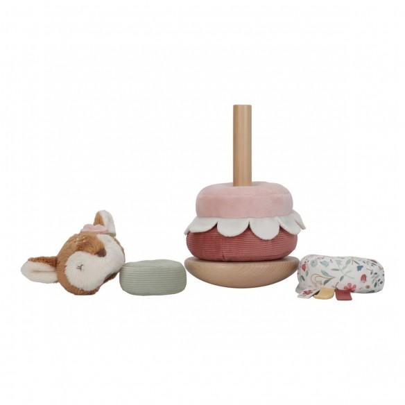 Anillos Blanditos Balanceables Fairy Garden de Little Dutch bebé rosas
