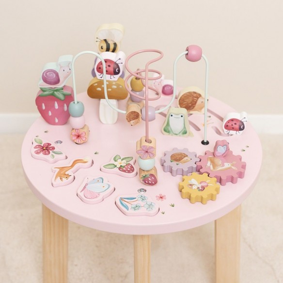 Mesa de Actividades Fairy Garden rosa