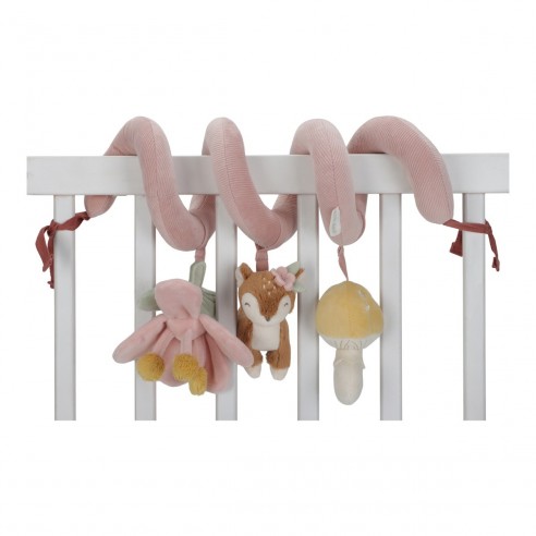 Espiral de Actividades Fairy Garden rosa de Little Dutch