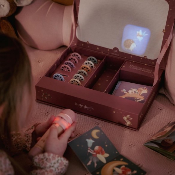 Proyector con Linterna Fairy Garden infantil