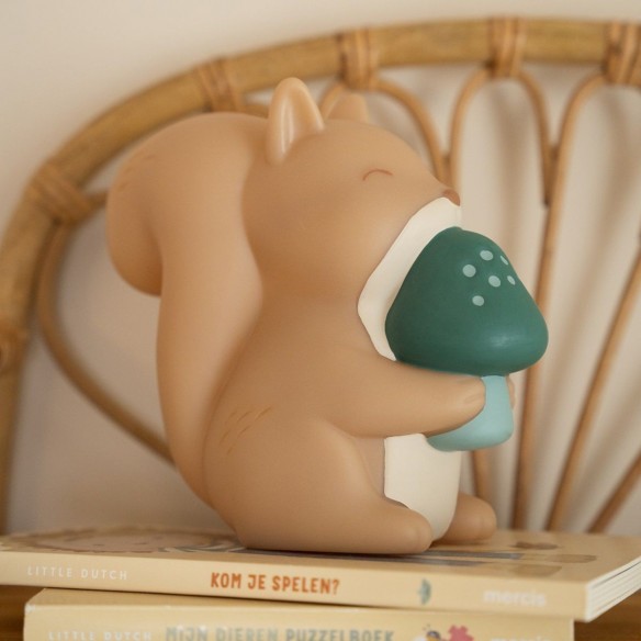 Luz de Compañía Ardilla para bebés y niños Little Dutch