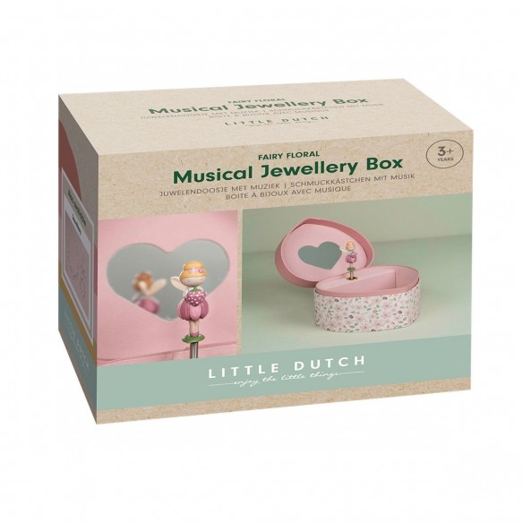 Caja de Música Joyero Corazón de Little Dutch