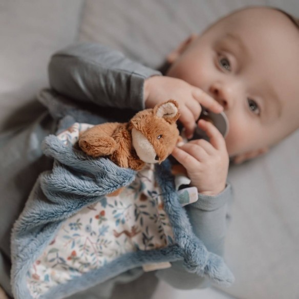Doudou Forest Friends Personalizable azul