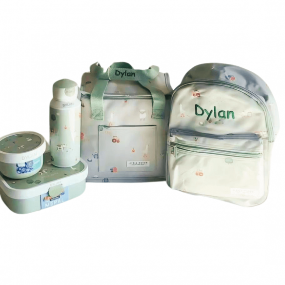 botella fiambreras mochila y nevera para la vuelta al cole personalizadas