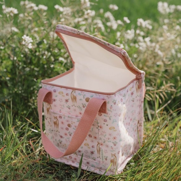 bolsa térmica rosa infantil personalizable