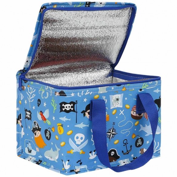 Bolsa térmica azul piratas