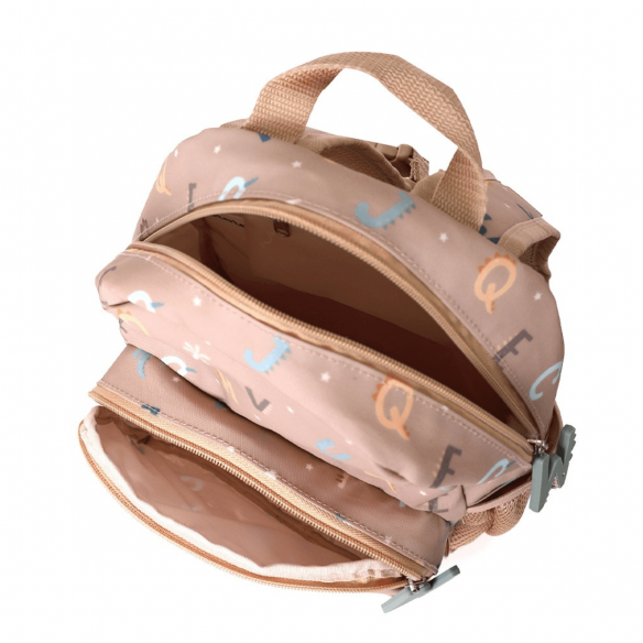 Mochila Funny Letters Personalizable infantil preescolar