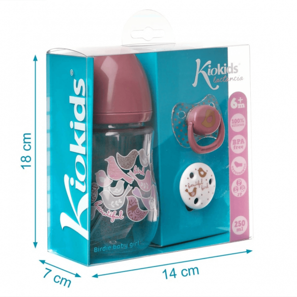 Pack Regalo Bebé Rosa Kiokids - 3