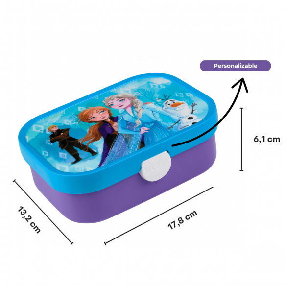 Fiambrera Mepal Frozen infantil
